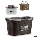 Stefanplast Cesto per i Panni Stefanplast Elegance Plastica 35 L 57,5 x 29 x 36,5 cm (15 Unità)