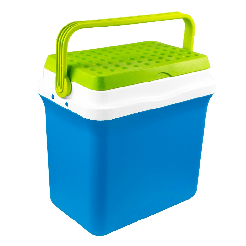 TrAdE Shop Traesio  Frigo Passivo Fiesta Frigorifero Da 30 Lt Mare Termico Portatile Con Manico 023457 -