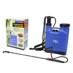 TrAdE Shop Traesio  Spruzzatore A Spalla A Pressione Per Prodotti Giardino A Zaino Da 16lt Con Lancia 016543 -