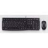 Logitech-Desktop-MK120-tastiera-Mouse-incluso-USB-QWERTY-Spagnolo-Nero