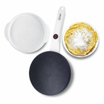 Kiwi Piastra per Crepe Kiwi 600W Bianco (Ø 20 cm)