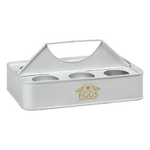 BigBuy Cooking Porta uova 111255 Bianco