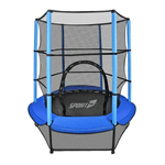 Sport1 Trampolino Tappeto Elastico Diametro 140 cm per Bambini con Rete