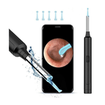 TrAdE Shop Traesio  Otoscopio Ispezione Orecchio Kit Rimozione Cerume Wifi Microscopio Camera Q-es1 -