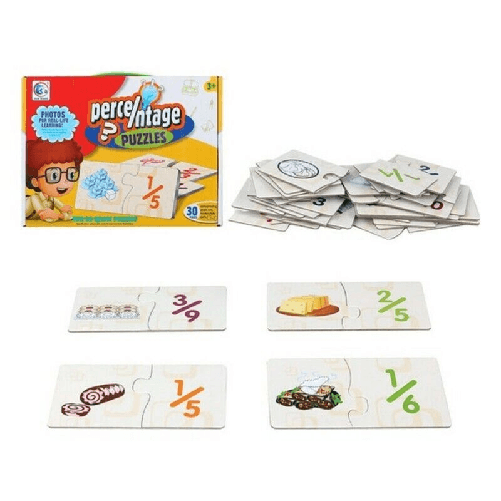 BigBuy Fun Puzzle Percentage 119630