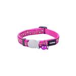 Red Dingo Collare per gatti Red Dingo Stars Lime on Hot 20-32 cm Rosa