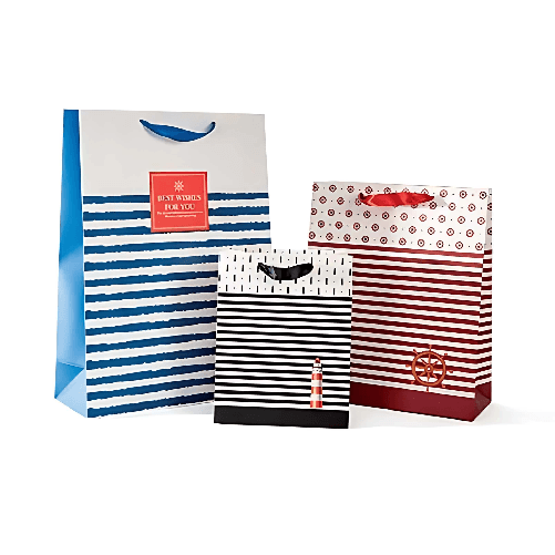 MyBook SHOPPER REGALO 210gr CON MANICI IN RASO 23x18x10 cm (12PZ) 53NIK161/1