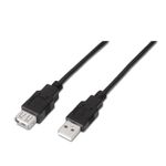 AISENS A101-0015 cavo USB 1 m USB 2.0 USB A Nero