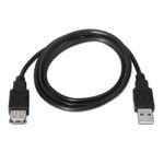 AISENS-A101-0015-cavo-USB-1-m-USB-2.0-USB-A-Nero