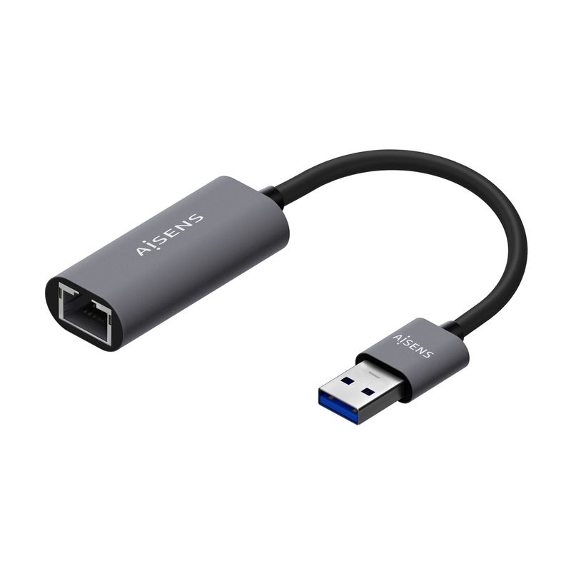 Aisens-Conversor-USB-3.0-a-Ethernet-Gigabit-10-100-1000-Mbps---15cm---Color-Gris