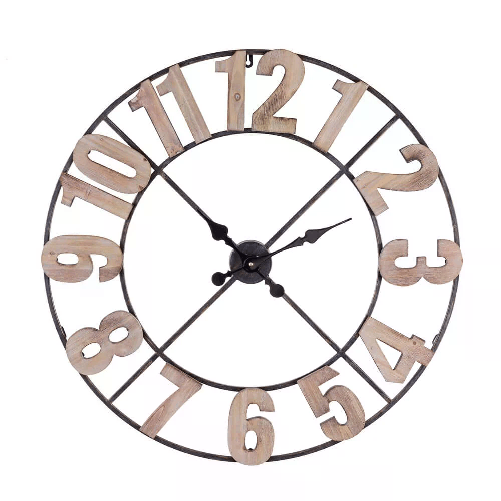 Bizzotto Orologio Parete D80 (2 Pezzi) - VERDONIA