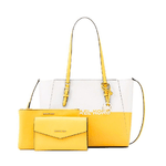 Michael Kors Borsa Donna Michael Kors CHARLOTE Giallo 27 x 34 x 11 cm