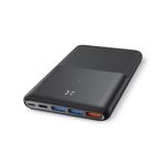 Ksix Batteria Esterna/Power Bank 20000mAh 22.5W - Ultrasottile - Tecnologia PD - Ricarica Simultanea - 3x USB-A 1x USB-C