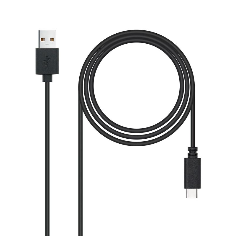 Nanocable-10.01.2103-cavo-USB-3-m-USB-2.0-USB-A-USB-C-Nero