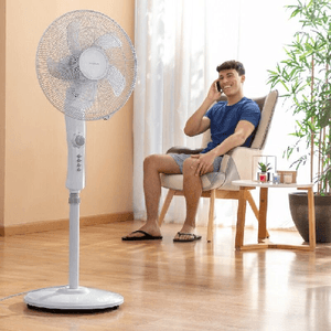 InnovaGoods Ventilatore a Piantana InnovaGoods Freshinn Bianco 45 W