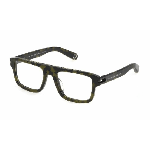 PHILIPP PLEIN Montatura per Occhiali Uomo PHILIPP PLEIN VPP021M-53092I-21G Verde Ø 53 mm