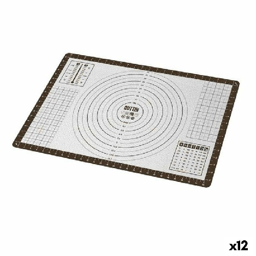 Quttin Tappetino da forno Quttin Silicone 40 x 60 cm (12 Unità)
