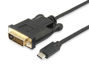 Equip-133468-cavo-e-adattatore-video-18-m-USB-tipo-C-DVI-D-Nero