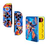 FR-TEC-Carcasas-Duras-Protectoras-para-Joycons-de-Superman-para-Nintendo-Switch---Grips-con-Relieve-Del-Logo-de-Superman