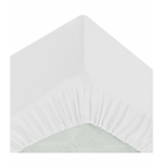 Atmosphera Lenzuolo con angoli aderenti Atmosphera Bianco 160 x 200 cm