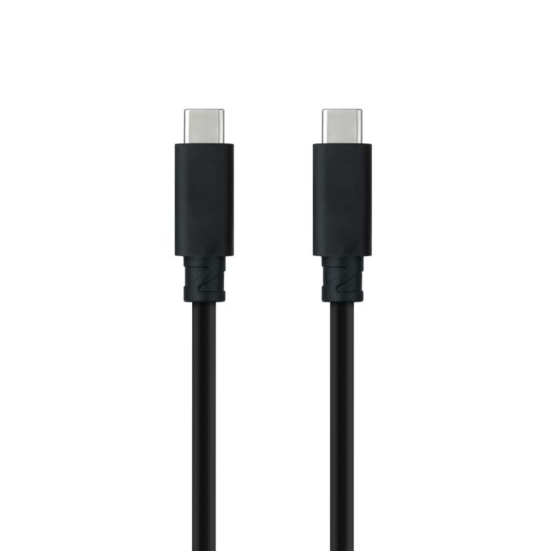 Nanocable-10.01.4101-L150-cavo-USB-15-m-USB-3.2-Gen-2--3.1-Gen-2--USB-C-Nero