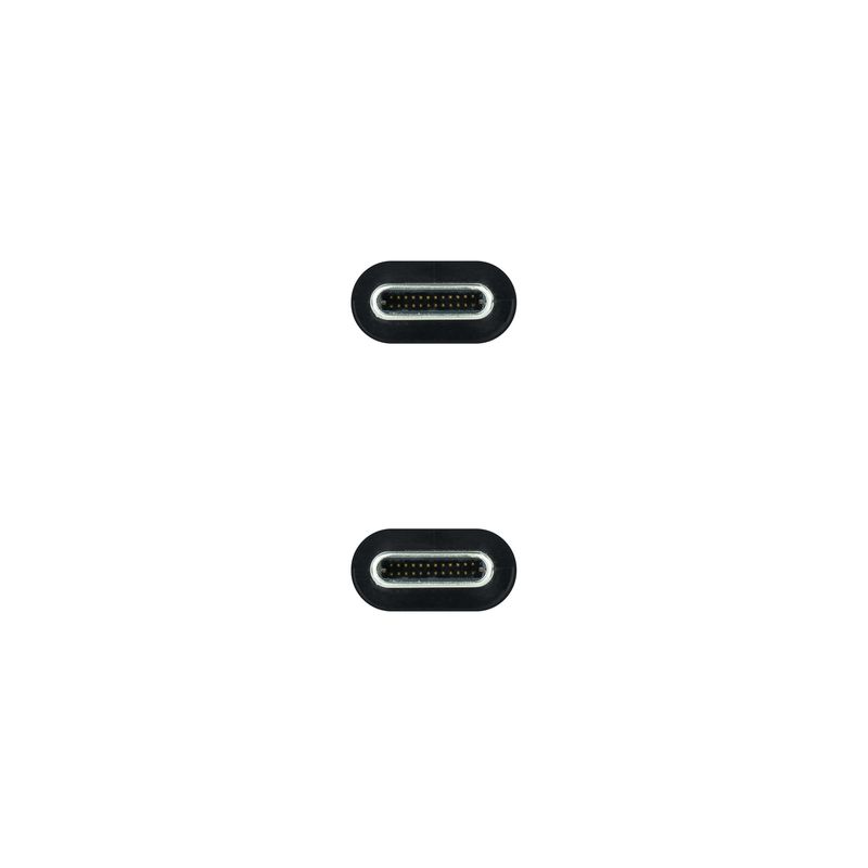 Nanocable-10.01.4101-L150-cavo-USB-15-m-USB-3.2-Gen-2--3.1-Gen-2--USB-C-Nero