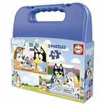 Educa Set di 2 Puzzle Educa Bluey 48 Pezzi