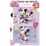 Educa Set di 2 Puzzle Educa Minnie Mouse 48 Pezzi