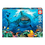 Educa Puzzle White Shark Educa (500 pcs)