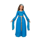 My Other Me Costume per Bambini My Other Me Azzurro Principessa Medievale 5-6 Anni