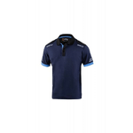 Sparco Polo a Maniche Corte Uomo Sparco Sparco Tech Azzurro Blu Marino XS
