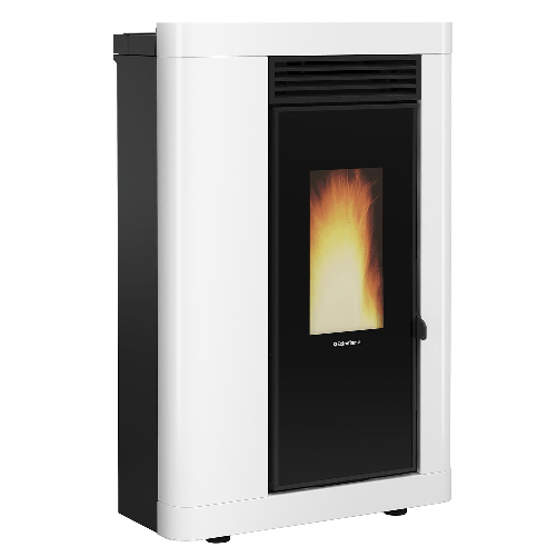 Extraflame Stufa a Pellet Nordica Extraflame 9kW Bianca