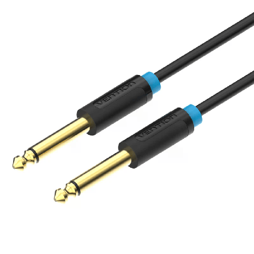 Vention BAABH cavo audio 2 m 6.35mm Nero