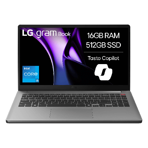 LG Gram Book Notebook 15,6" Intel i5 16GB 512GB