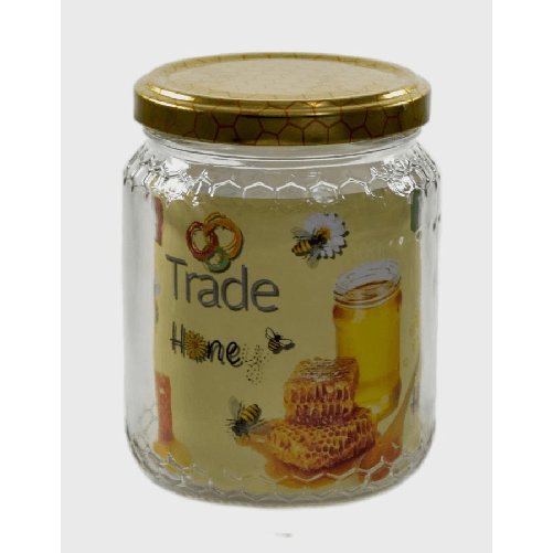Crazystock Selected Vaso In Vetro 390 Cl. Miele Av59218