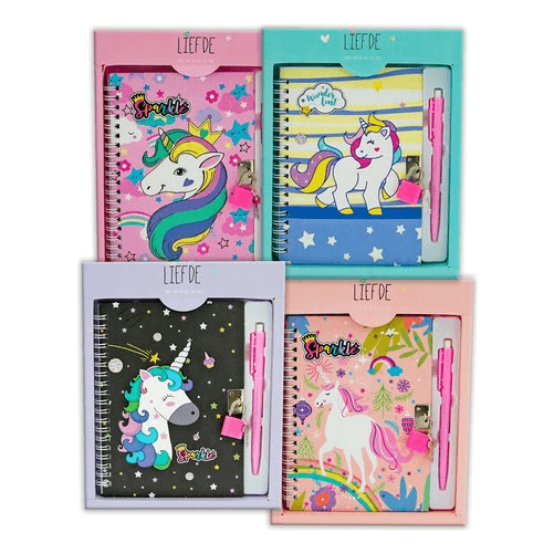 Teorema Diario segreti Teorema 52029 Miss Signorina con penna Unicorno