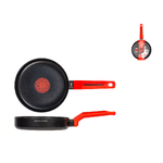 H&H Padella Antiaderente Hot Spot Borghese Cm 20, Nero