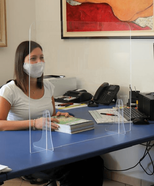 Cora Schermo protettivo PMMA 75x65 cm senza apertura