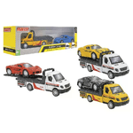 Globo Camion Soccorso Strad Die Cast Retroc C/auto 4ass