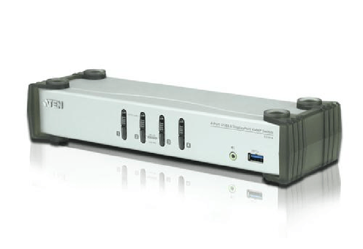 ATEN Switch DisplayPort KVMP™ USB 3.0 a 4 porte (cavi inclusi)
