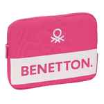 Benetton Custodia per Portatile Benetton Raspberry Fucsia (31 x 23 x 2 cm)
