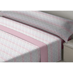 Tejidos Reina Set di Lenzuola Tejidos Reina SEDALINA KENT Rosa Piazza e mezza