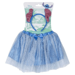 Stitch Costume per Bambini Stitch Azzurro Diadema Tutù 2 Pezzi