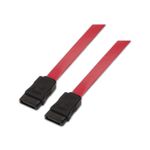 Aisens Cable SATA III Datos 6G Datos - 0.5m para Disco Duro SATA I - II - III SSD - Color Rojo