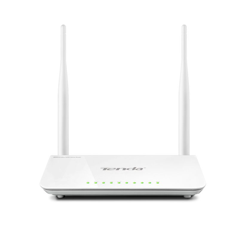 ROUTER-TENDA-F300-WIRELESS-N-BROADBAND-300M-2T2R-4P-LAN-10-100M-2-ANTENNE-FISSE-5dBi-2.4GHz