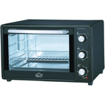 BricoShop24 Forno Elettrico Ventilato Nero 1800W lt45 DCG 61x44x39 cm