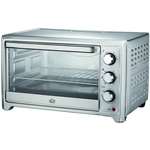 BricoShop24 Forno Elettrico Ventilato Acciao Inox 1500W DCG 51x32x36 cm