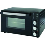 BricoShop24 Forno Elettrico Nero 1800W lt35 DCG 50x30,5x40 cm