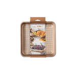 DECORA STAMPO QUADRATO ANTIADERENTE Gold Line 24cm