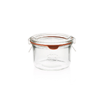 WECK BARATTOLO con COPERCHIO Conico 200ml SENZA GUARNIZIONE E MOLLE